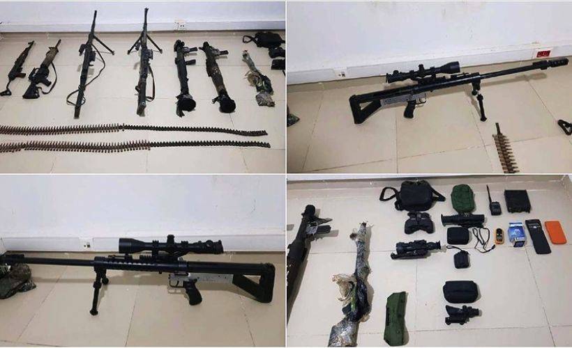 PKK'nın 13 Türk vatandaşını canice şehit ettiği Gara'daki mağarada çok sayıda silah ve mühimmat bulundu