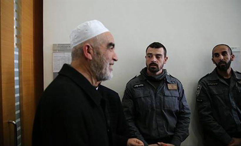 İsrail makamları, Filistinli İslami hareket lideri Şeyh Salah’ın hücre cezasının 6 ay uzatılmasını talep etti