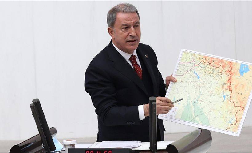 Bakan Akar: Pençe Kartal-2 operasyonları artan bir şiddet ve tempoda aralıksız devam ediyor