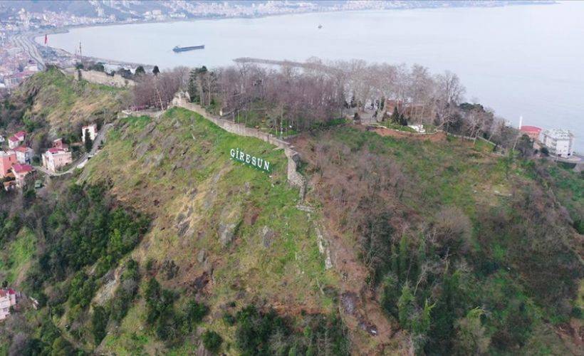 Giresun Kalesi, surları ve mağaralarıyla turist çekecek