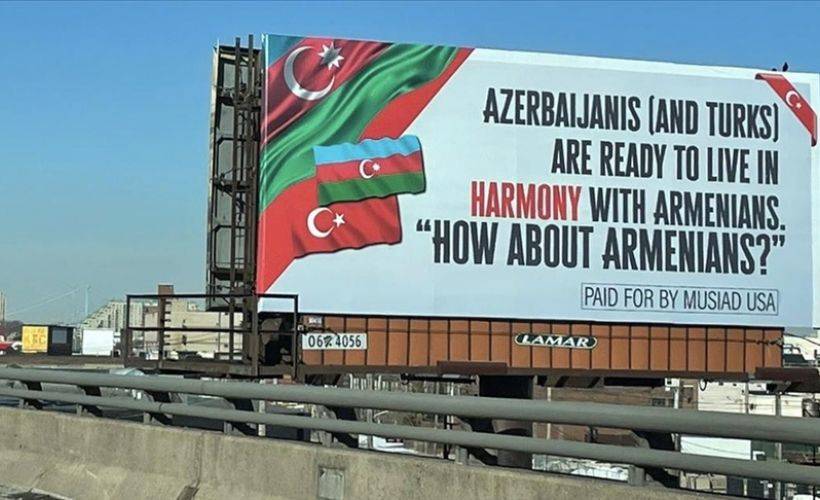 ABD'deki Türklerin 'uyum içinde yaşama' ilanı Ermenileri kızdırdı