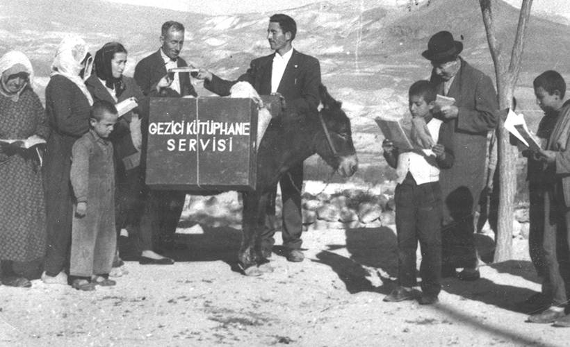 'Eşekli Kütüphaneci' Mustafa Güzelgöz unutulmadı