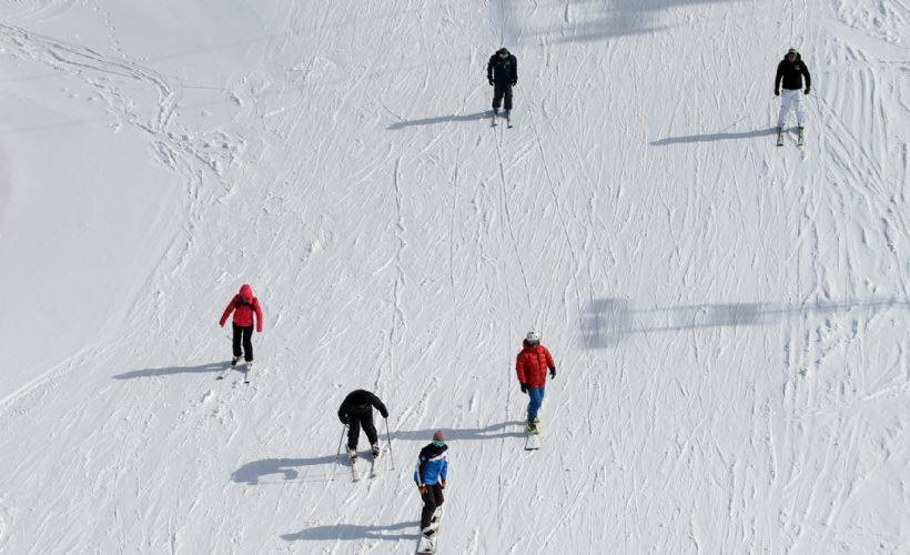 Adrenalin tutkunlarının vazgeçilmez adresi 'Palandöken'