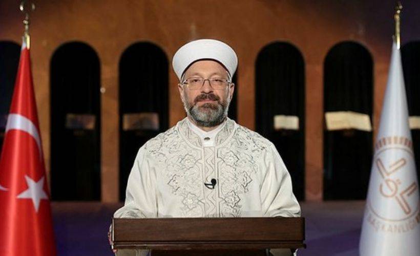 Diyanet İşleri Başkanı Erbaş'tan Regaip Kandili mesajı