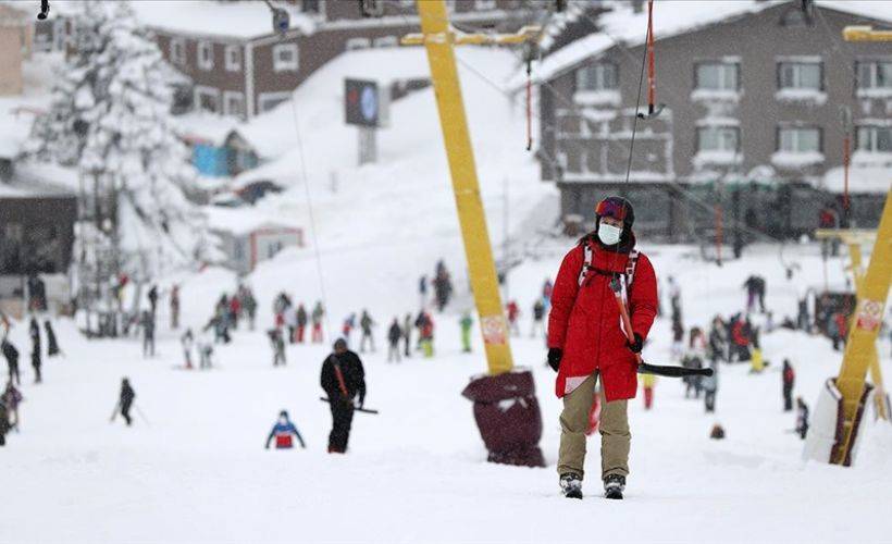 Kayak turizminin zirvesi: Uludağ