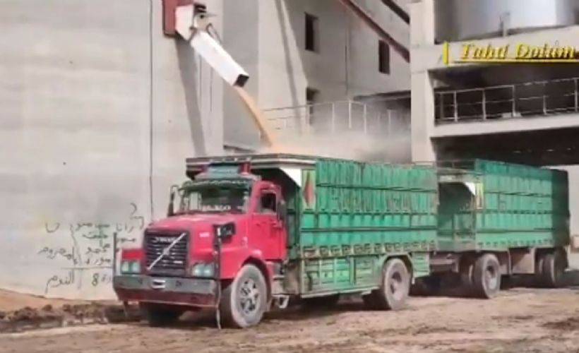 PKK/YPG'den kurtarılan tahıl halka böyle dağıtıldı