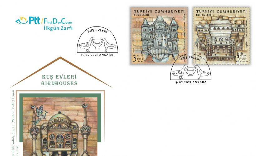 PTT AŞ’den 'Kuş Evleri' konulu anma pulu ve ilkgün zarfı
