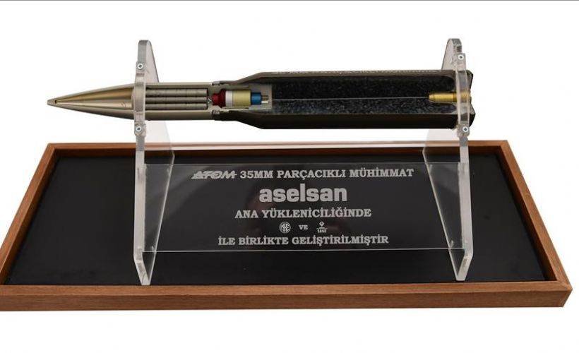 ASELSAN, 100 bininci 'ATOM 35 mm Parçacıklı Mühimmat Elektroniği'nin üretildiğini bildirdi