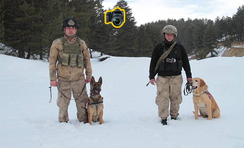 'Tatya' ve 'Hızar', Mehmetçiği tuzaklardan koruyor