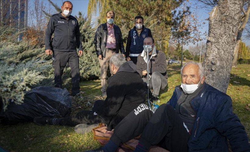 Başkentte sokakta yaşayan kimsesizlere devletten sıcak yuva