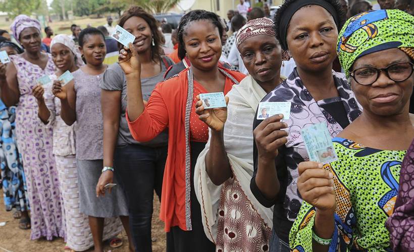 Nijer halkı sandık başında
