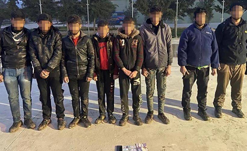 Suriye'den Türkiye'ye yasa dışı yollardan girmeye çalışan 16 kişi yakalandı