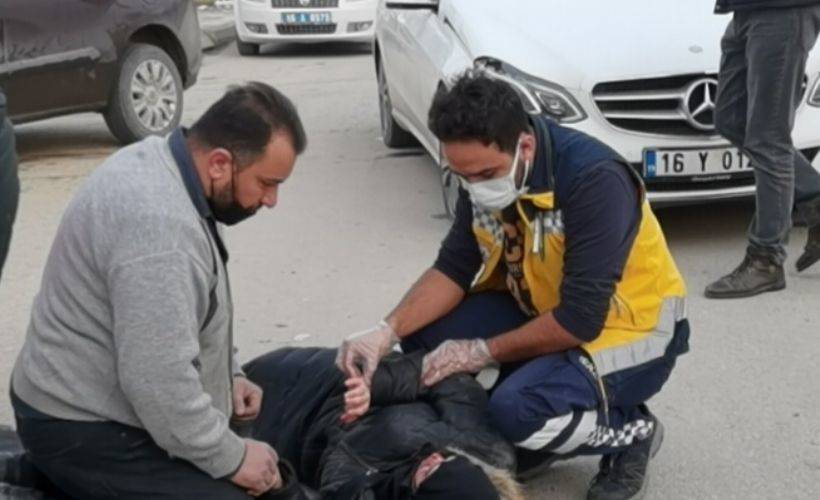 Elektrikli bisikletle kaza yapan gençler: 'Dedeme söylemeyin üzülür'