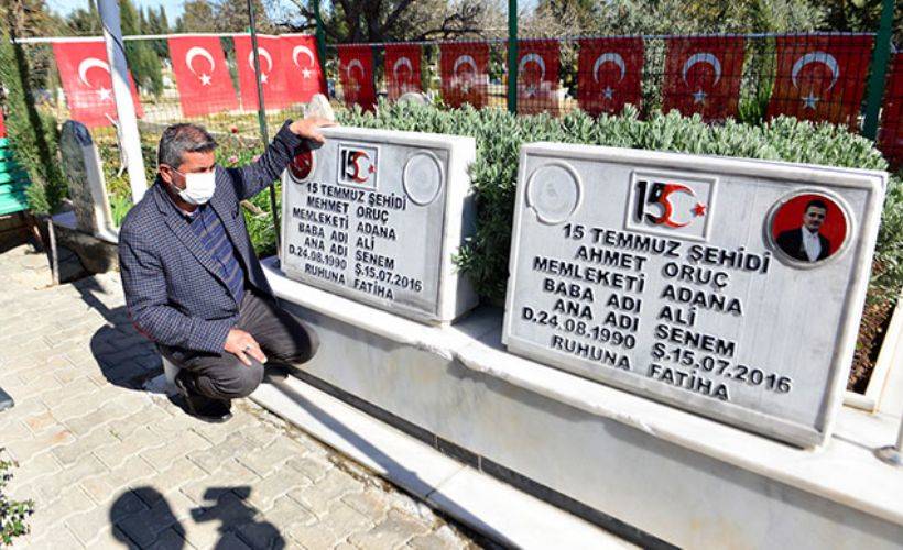 Mezar taşları kırılan ikiz şehitlerin babası: Bu çocuklar sadece benim değil, Türkiye’nin şehitleri