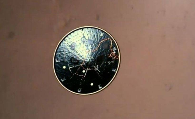 NASA, Mars'a gönderdiği Perseverance'ın iniş görüntülerini paylaştı