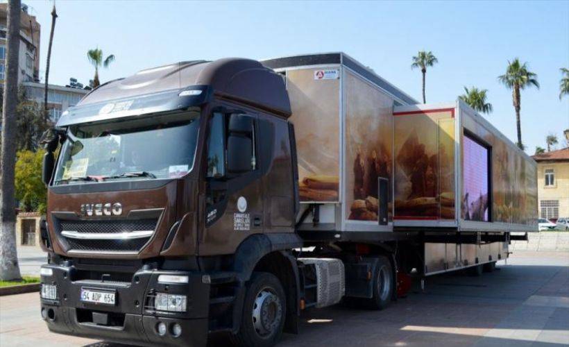 'Çanakkale Savaşları Mobil Müzesi' ziyarete açıldı