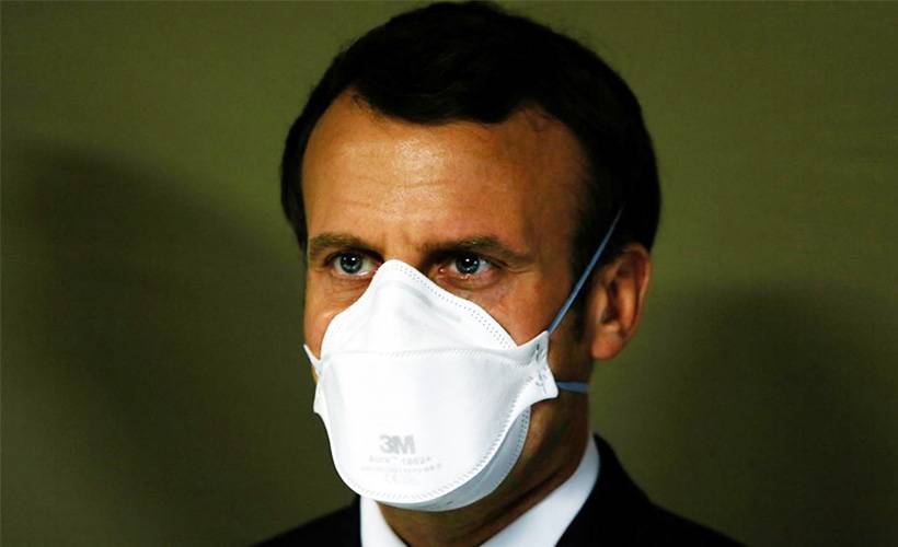 Macron: Görünen o ki daha çok zaman bu virüsle birlikte yaşayacağız