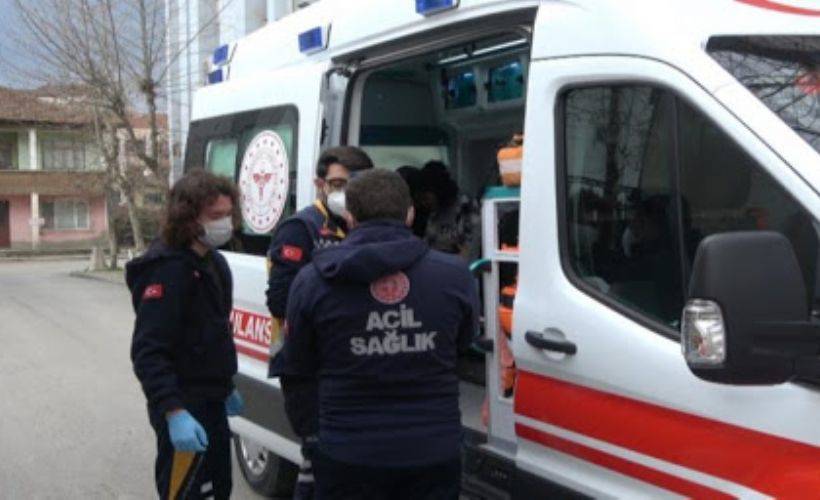 Aspiratörden çıkan yangın, paniğe neden oldu