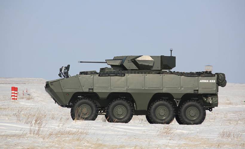 Kazakistan, Türk yapımı muharebe aracı ve silah sistemini test etti