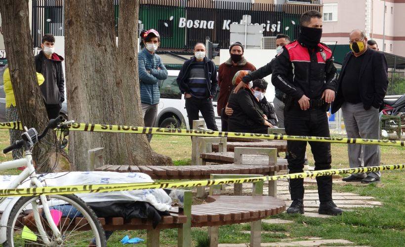 'Kötüyüm, gelin beni alın' dedikten sonra oturduğu bankta öldü