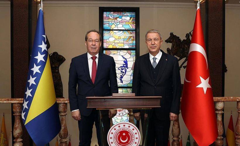Türkiye-Bosna Hersek arasında Askeri Mali İşbirliği Anlaşması imzalandı
