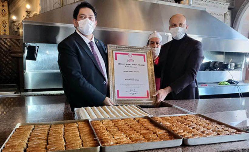 'Erzurum Pekmezli Baklavası'na coğrafi işaret belgesi