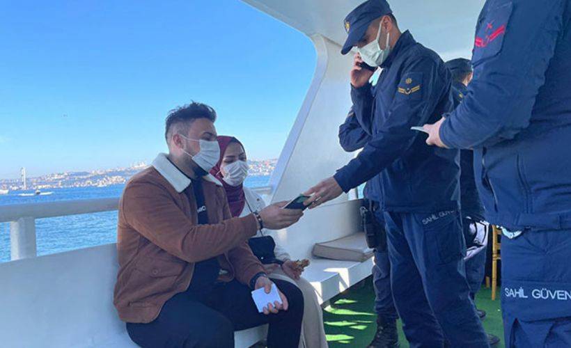 İstanbul'da deniz ulaşımında koronavirüs denetimi
