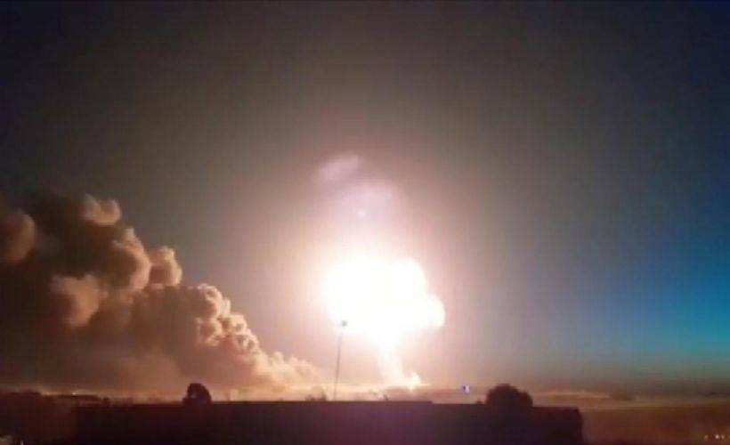 Suriye'nin kuzeyine balistik füze saldırısı