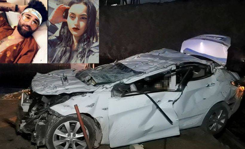 Bursa Kontrolden çıkan otomobil 10 metreden inşaata düştü: 2 ölü