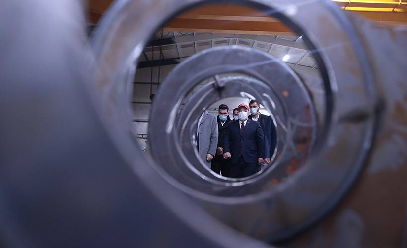 Varank'tan Orta Doğu ve Avrupa'nın en büyük üretim tesisine ziyaret