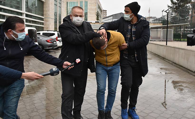 Samsun'da eski eşini sokak ortasında darbeden zanlı tutuklandı