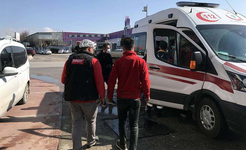 Gaziantep'te fabrika yangını: 17 işçi dumandan etkilendi