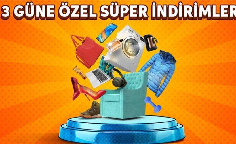 Trendyol’un Süper Mart kampanyasında yüzde 60'a varan indirim