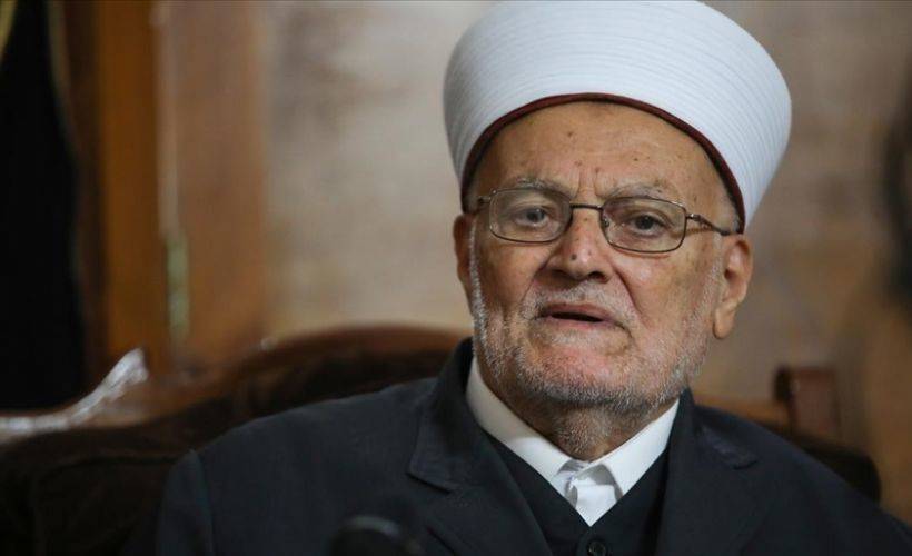 Serbest bırakılan Mescid-i Aksa İmamı Şeyh İkrime Sabri'den açıklama