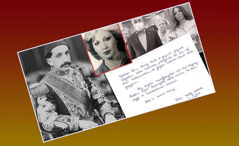 Sultan Abdülhamid'in Torunu'ndan Erdoğan'a teşekkür mektubu