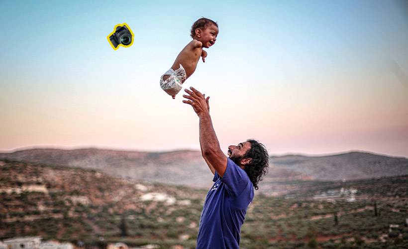 Suriye’den ‘vicdanları sızlatan’ fotoğraf kareleri!