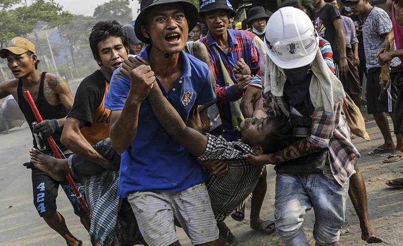 Myanmar cuntasından katliam