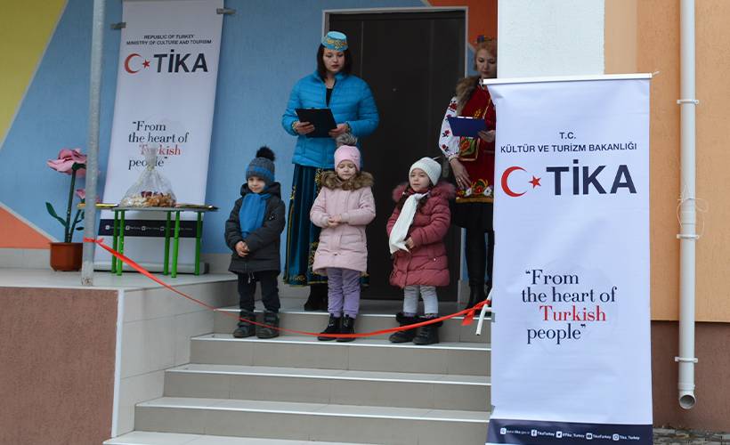 TİKA'dan Ukrayna'ya eğitim alanında destek