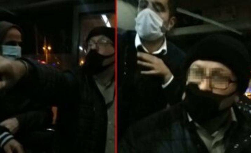 İETT otobüsünde gergin anlar… ‘Polisi görünce dur’