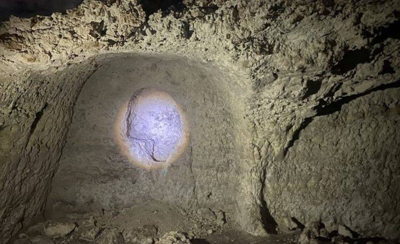 Aksaray'daki Erdoğdu yer altı şehri