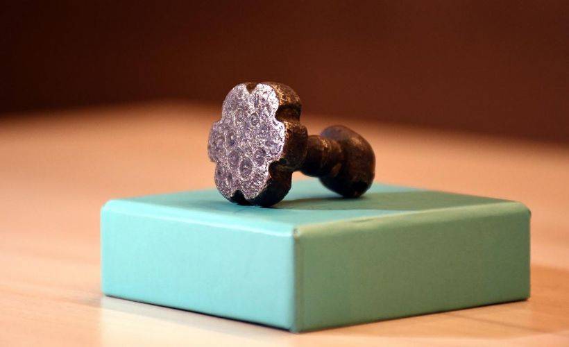 Tarlada bulunan 3 bin 500 yıllık Hitit mührü