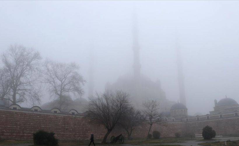 Selimiye Camii sisle perdelendi