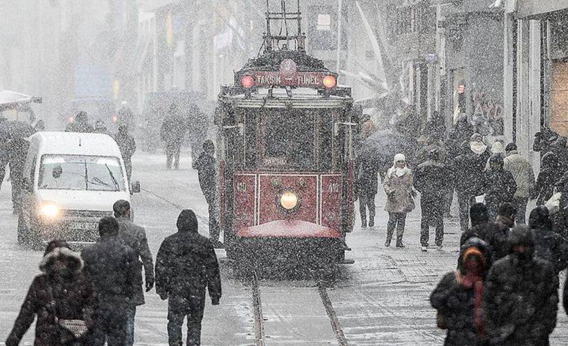 Meteoroloji'den İstanbul için kar uyarısı!