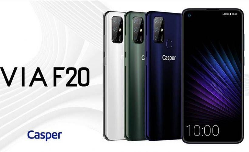 Casper'ın ilk yerli telefonu VIA F20 satışa çıktı