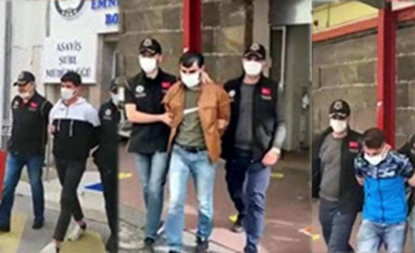 PKK'yı öven 5 şüpheliye gözaltı