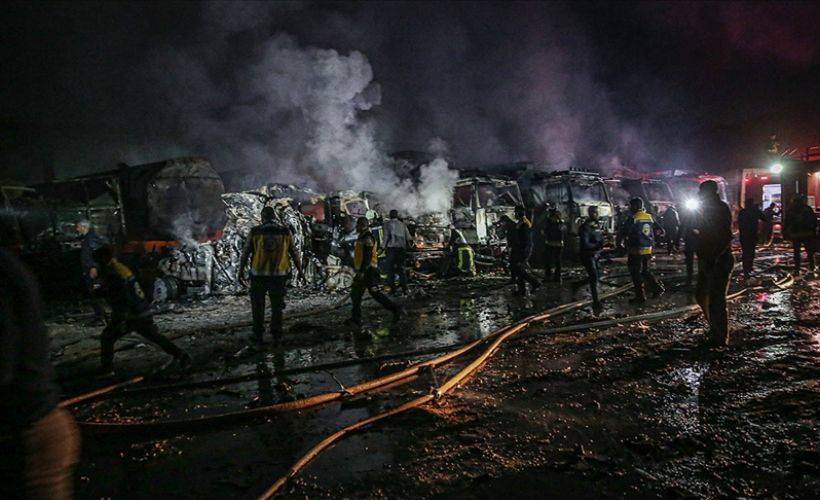 'Halep ve İdlib'de Esed rejimi ile Rus saldırılarını şiddetle kınıyoruz'