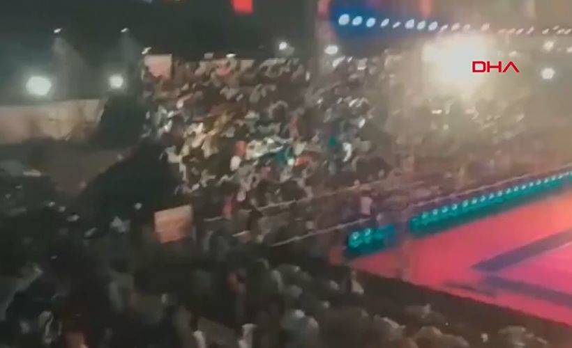Hindistan'da tribün çöktü: 100'den fazla yaralı