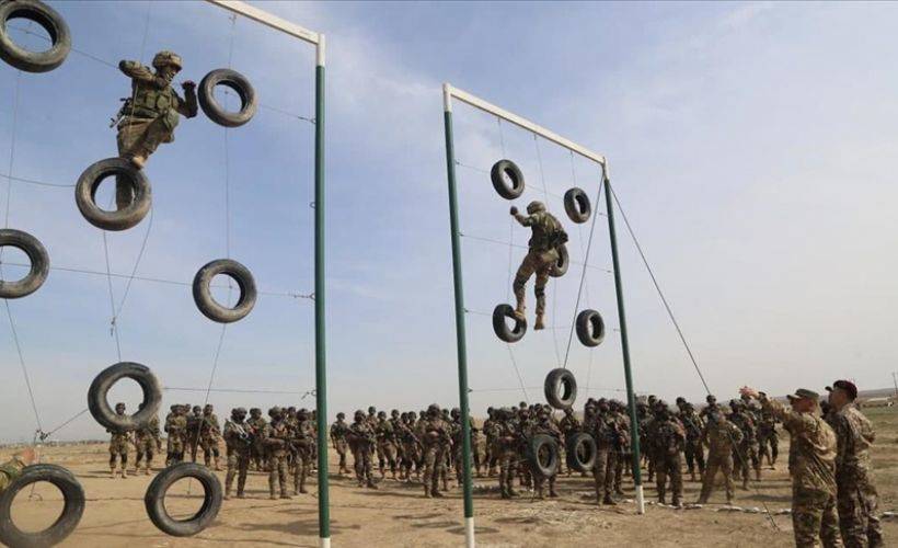 Özbekistan-Türkiye ortak askeri tatbikatından görüntüler