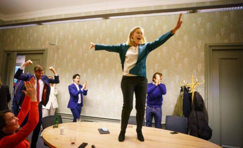 Hollanda'da Filistinli Başkan'ın dikkat çekici seçim zaferi