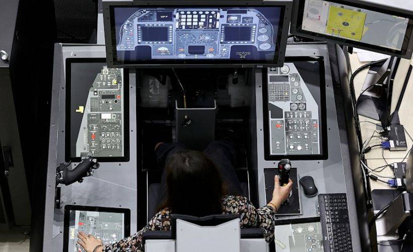 F16 için geliştirilen simülatör ihracatı